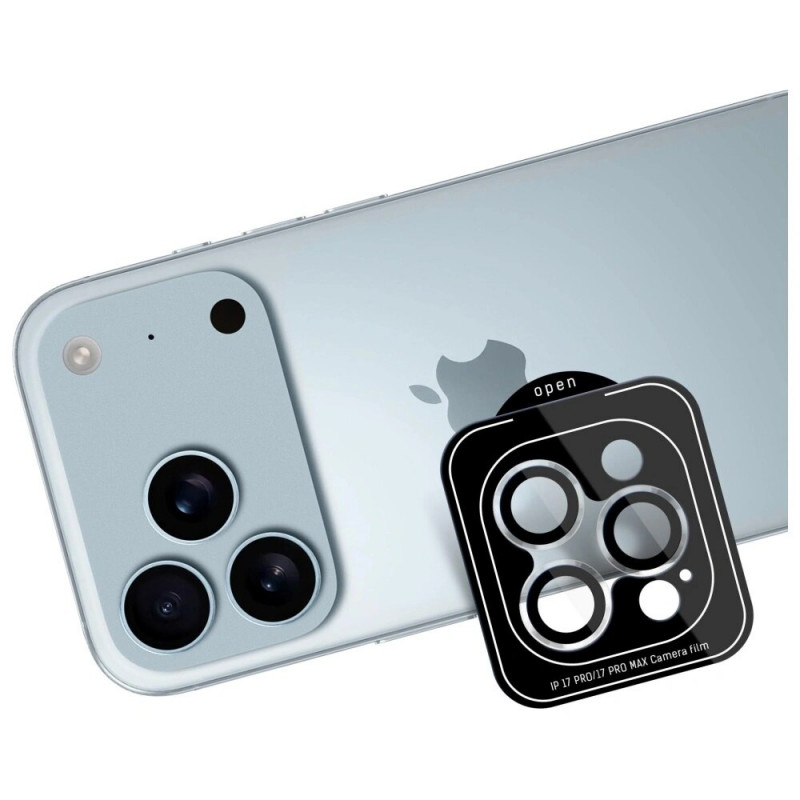 Vetro protettivo per lenti della fotocamera 3MK Lens Protection Pro per Apple iPhone 17 Pro / 17 Pro Max, trasparente