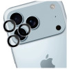 Vetro protettivo per lenti della fotocamera 3MK Lens Protection Pro per Apple iPhone 17 Pro / 17 Pro Max, trasparente