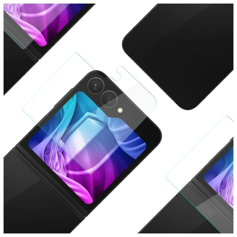 Pellicola protettiva per schermo opaca 3MK Silky Matt Pro per Samsung Galaxy Z Flip6 / Z Flip7 FE
