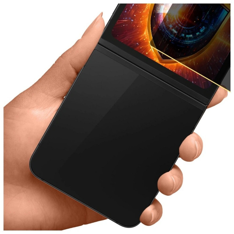 Pellicola protettiva per schermo con filtro privacy opaca 3MK Silky Matt Privacy per Samsung Galaxy Z Flip6 / Z Flip7 FE