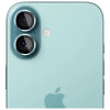 Protezione lente fotocamera in vetro temperato 3MK Lens Protection Pro per Apple iPhone 17, verde