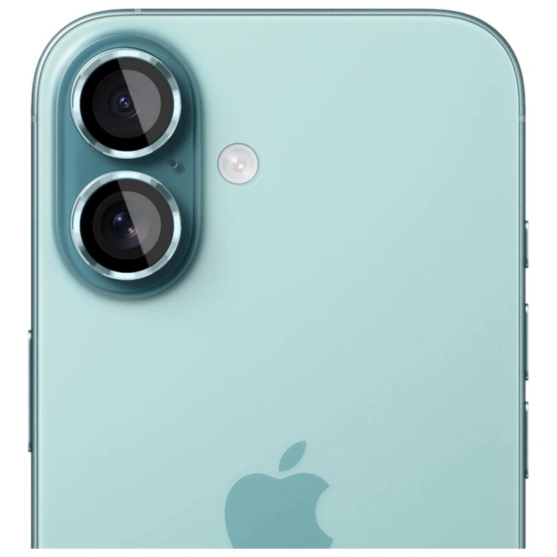 Protezione lente fotocamera in vetro temperato 3MK Lens Protection Pro per Apple iPhone 17, verde
