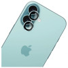 Protezione lente fotocamera in vetro temperato 3MK Lens Protection Pro per Apple iPhone 17, verde