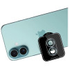 Protezione lente fotocamera in vetro temperato 3MK Lens Protection Pro per Apple iPhone 17, verde