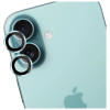 Protezione lente fotocamera in vetro temperato 3MK Lens Protection Pro per Apple iPhone 17, verde