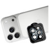 Vetro temperato per lente fotocamera 3MK Lens Protection Pro per Apple iPhone 17 Pro / 17 Pro Max, azzurro