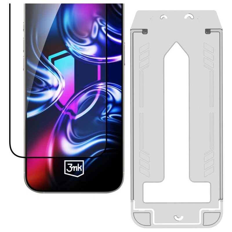 Vetro temperato 3MK HardGlass Max per Samsung Galaxy S25 Edge