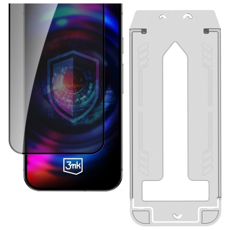 Vetro temperato privacy 3MK HardGlass Max Privacy per Samsung Galaxy S25 Edge