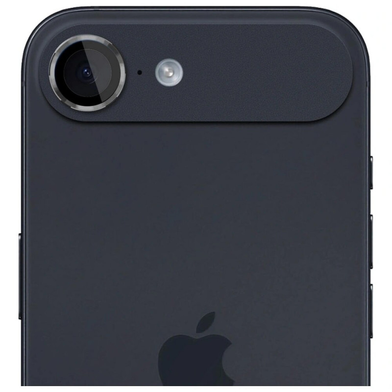 Vetro temperato per lente fotocamera 3MK Lens Protection Pro per Apple iPhone Air, grigio