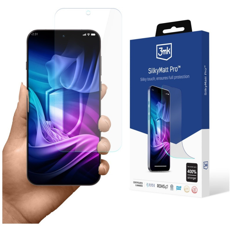 Pellicola protettiva opaca per schermo 3MK Silky Matt Pro per Oppo Find X9 Pro