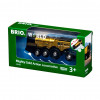 Locomotiva a batteria BRIO World dorata con luce e suono (33630)