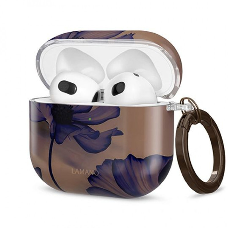 Custodia Tech-Protect Lamano per Apple AirPods 4 Velvet Night