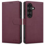 Custodia portafoglio Tech-Protect per Samsung Galaxy S26 FE bordeaux