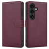 Custodia portafoglio Tech-Protect per Samsung Galaxy S26 FE bordeaux