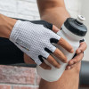 Guanti da ciclismo corti ammortizzanti Rockbros TLS004 ROAD TO SKY S, bianco