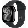 Apple Watch Series 11 GPS + Cellular (5G) cassa in alluminio da 42 mm, nero, M/L, MF854QL/A