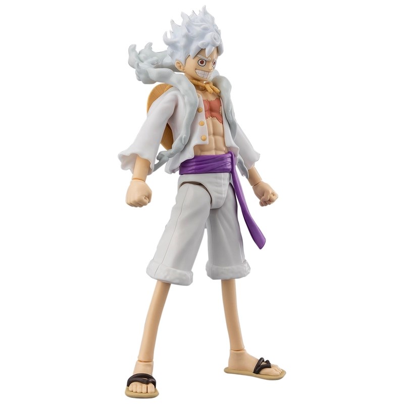 Bandai Anime Heroes One Piece - Monkey D. Luffy GEAR 5 Personaggio d'azione