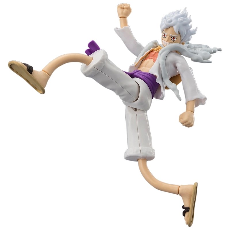 Bandai Anime Heroes One Piece - Monkey D. Luffy GEAR 5 Personaggio d'azione