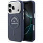 Custodia Karl Lagerfeld Embossed Open Ring RSG Logo MagSafe per Apple iPhone 18 Pro Max / 17 Pro Max, blu (KF003292-0)