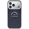 Custodia Karl Lagerfeld Embossed Open Ring RSG Logo MagSafe per Apple iPhone 18 Pro Max / 17 Pro Max, blu (KF003292-0)