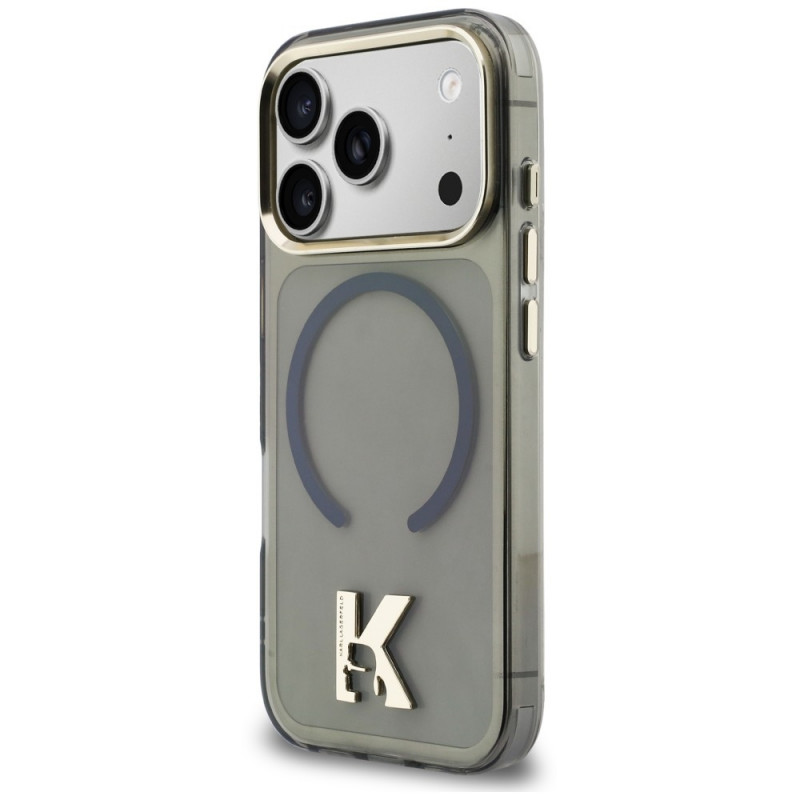 Custodia Karl Lagerfeld IML K Head KF003410-0 per Apple iPhone 18 Pro Max / 17 Pro Max, nera