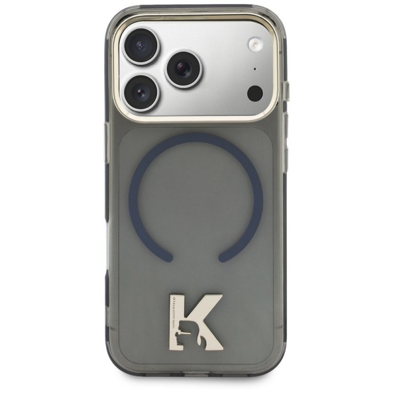 Custodia Karl Lagerfeld IML K Head KF003410-0 per Apple iPhone 18 Pro Max / 17 Pro Max, nera