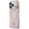 Custodia Karl Lagerfeld IML K Head KF003412 per Apple iPhone 18 Pro Max / 17 Pro Max, rosa