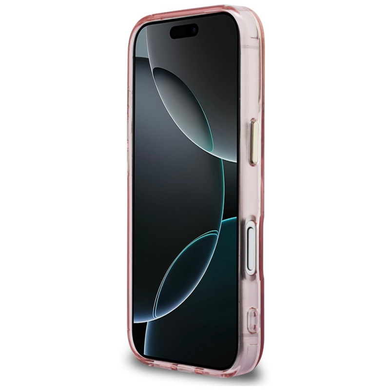 Custodia Karl Lagerfeld IML K Head KF003412 per Apple iPhone 18 Pro Max / 17 Pro Max, rosa