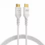 EFB Elektronik HDMI-20-00012 Cavo HDMI High Speed con Ethernet, 4K60Hz, 18 Gbit/s, 1 m, bianco, compatibile con HDMI 2.0