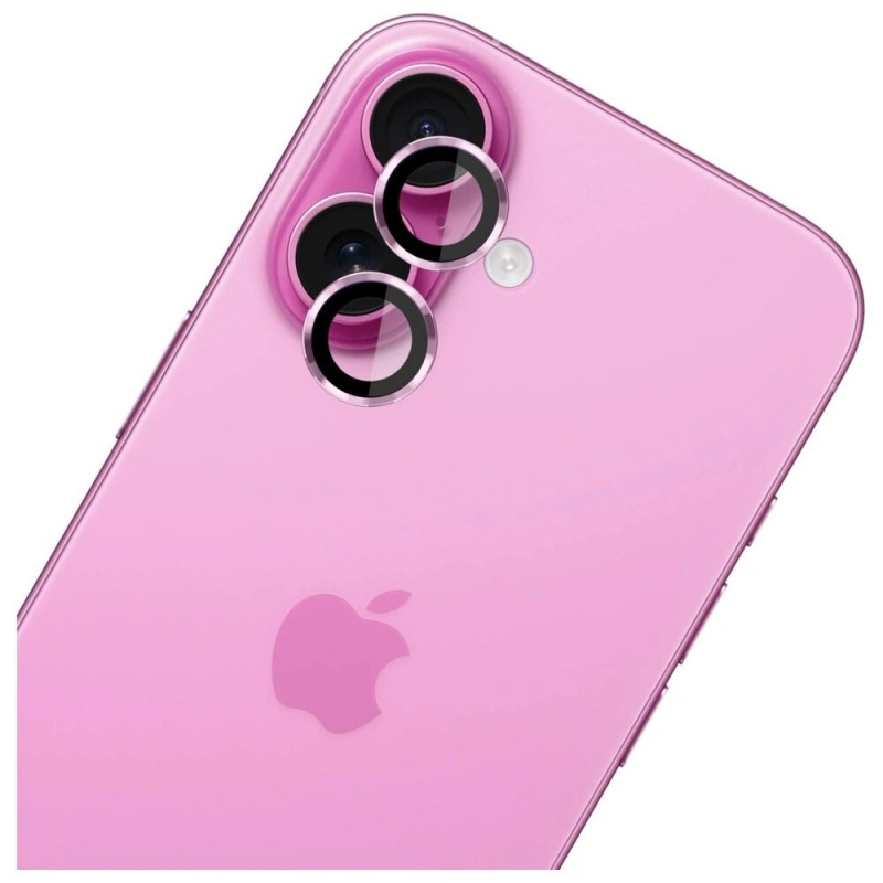 3MK Lens Protection Pro vetro temperato per obiettivo della fotocamera per Apple iPhone 17, viola