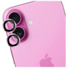 3MK Lens Protection Pro vetro temperato per obiettivo della fotocamera per Apple iPhone 17, viola