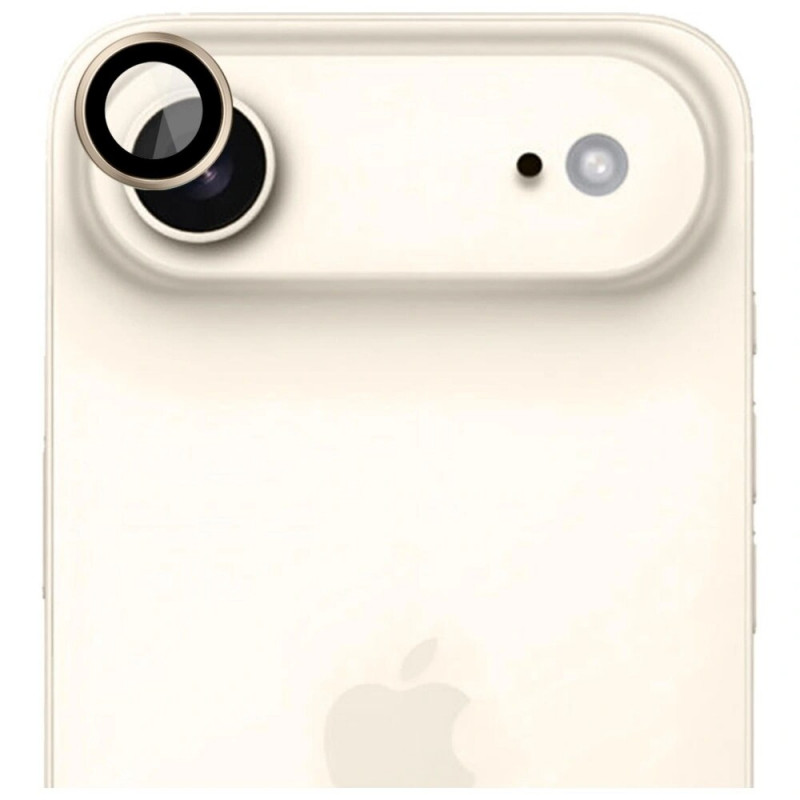 3MK Lens Protection Pro vetro temperato per obiettivo fotocamera per Apple iPhone Air, oro