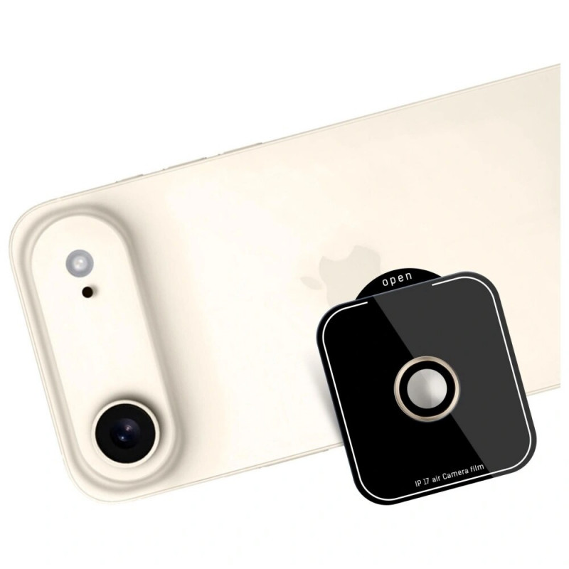 3MK Lens Protection Pro vetro temperato per obiettivo fotocamera per Apple iPhone Air, oro