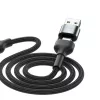 3MK Hyper Cable N-SERIES 6in1 USB-C / USB-A a USB-C / MicroUSB / Lightning, cavo QC 3.0, 18 W (9 V / 2 A), 1.2 m, nero