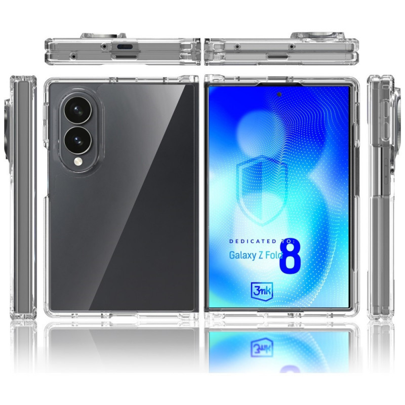 3MK Armor Case Samsung Galaxy Z Fold 8 Wide custodia, trasparente