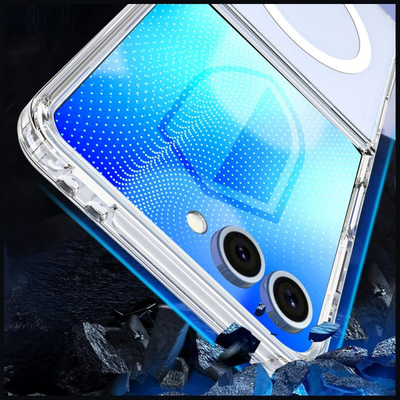3MK Armor MagCase Samsung Galaxy Z Flip8, trasparente