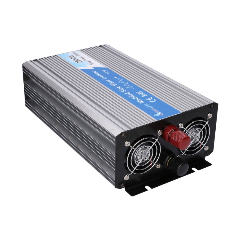 Extralink OPIM-2000W convertitore di tensione, 12 V, 2000 W onda sinusoidale modificata