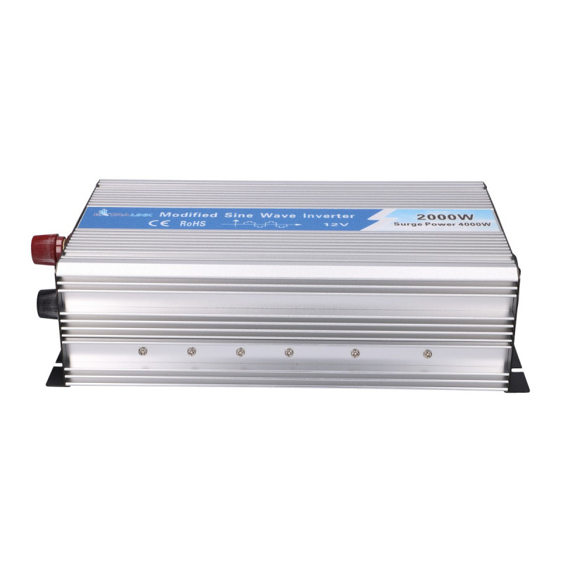 Extralink OPIM-2000W convertitore di tensione, 12 V, 2000 W onda sinusoidale modificata