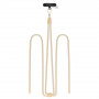 Tech-Protect C2S tracolla a corda per telefono, Beige/oro