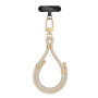 Tech-Protect C4S Cinturino a corda da polso, beige/oro