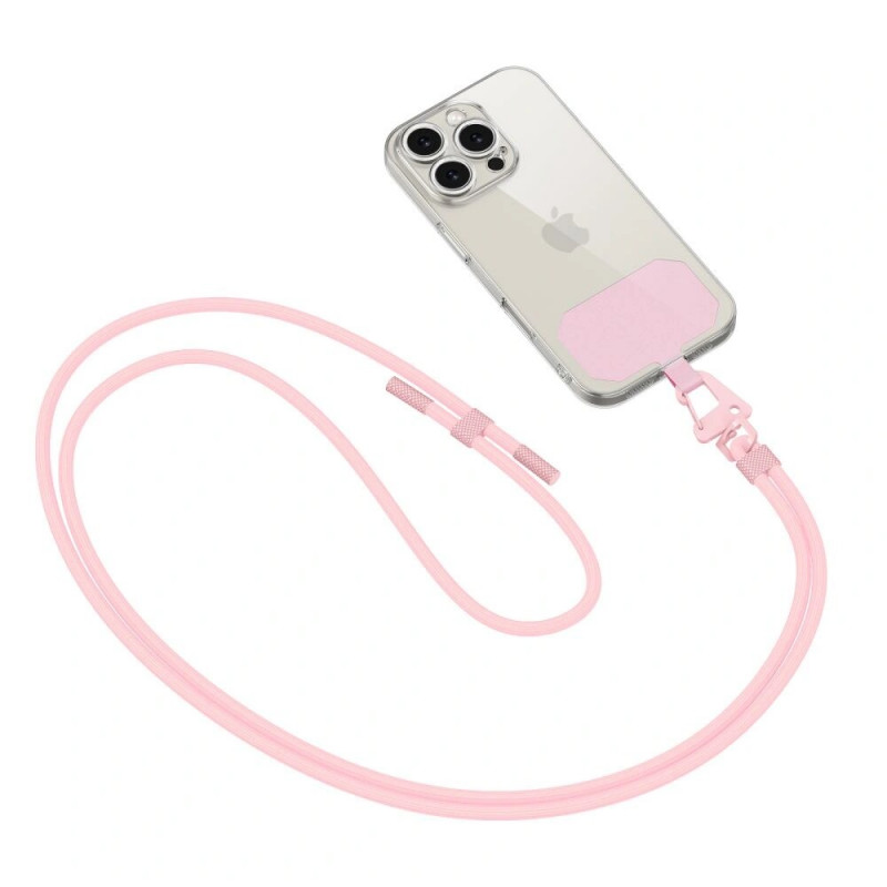 Tech-Protect C5S Tracolla a corda, rosa baby