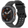 Cinturino in silicone Tech-Protect Silicone Air per Samsung Galaxy Watch Ultra 1 / 2 (2024-2026) 47 mm, nero
