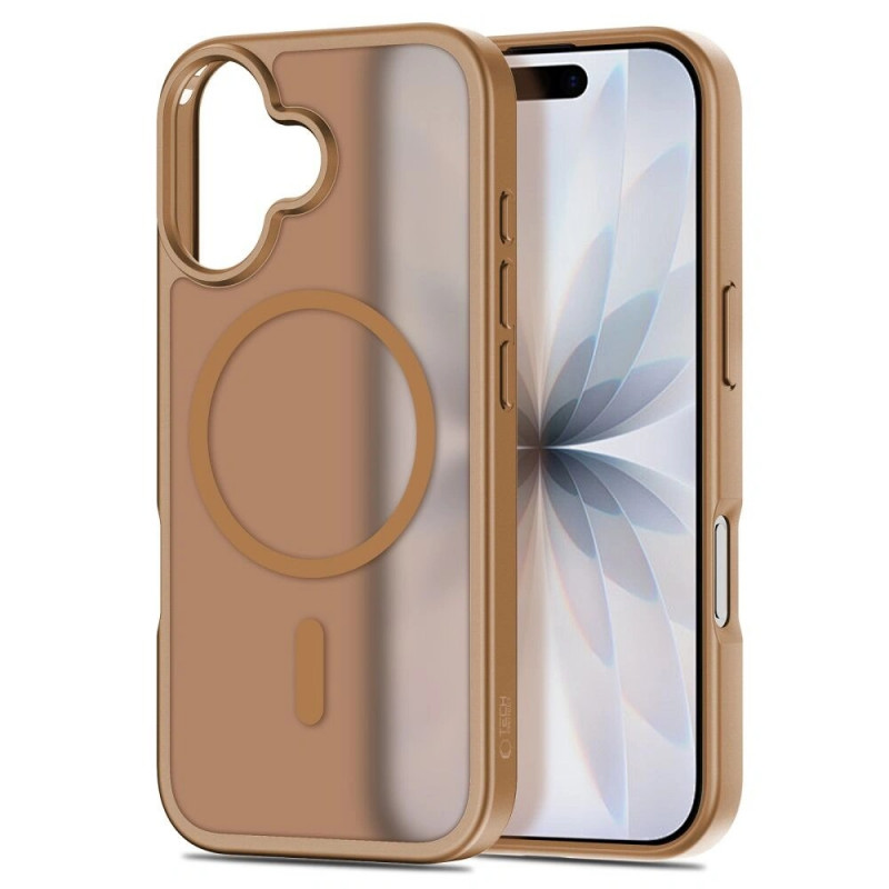 Tech-Protect BasicMag MagSafe Custodia Apple iPhone 17, Marrone