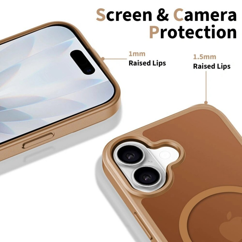 Tech-Protect BasicMag MagSafe Custodia Apple iPhone 17, Marrone