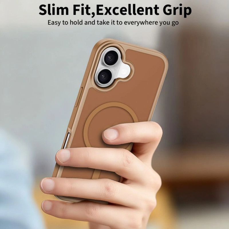 Tech-Protect BasicMag MagSafe Custodia Apple iPhone 17, Marrone