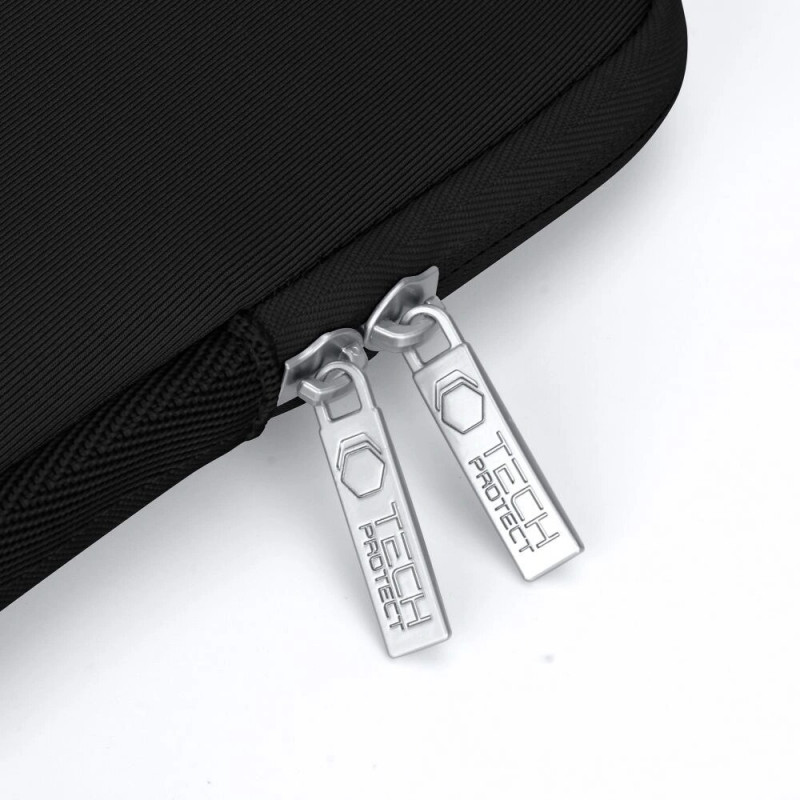 Tech-Protect NeoSlim THP3383 custodia per laptop 13-14 pollici con borsa per accessori, nera