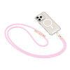 Tech-Protect C7S Rope tracolla, rosa chiaro/oro
