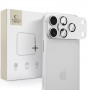 Protezione obiettivo fotocamera Tech-Protect Camfull Fit+ per Apple iPhone 18 Pro, argento