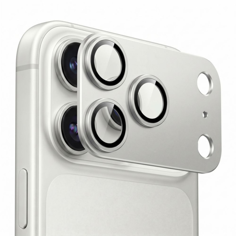 Tech-Protect Camfull Fit+ Apple iPhone 18 Pro Max protezione per obiettivo fotocamera, argento