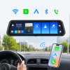 ORLLO Autoplay PRO 4K telecamera per auto anteriore e posteriore, GPS, Wi-Fi